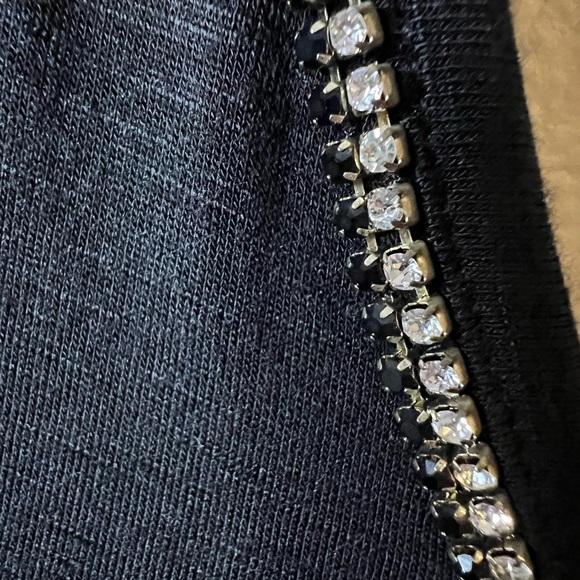 Jennifer Lopez Jeweled V Neck Blouse - Picture 6 of 7